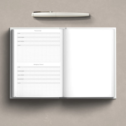 [PRE-ORDER] Faded Chronicle 2026 A5 Planner – Hybrid Full Year