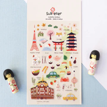 1082 - Daily in Tokyo - Stickersheet