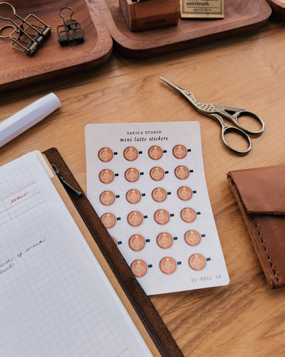 Sarica Studio - Mini latte stickers