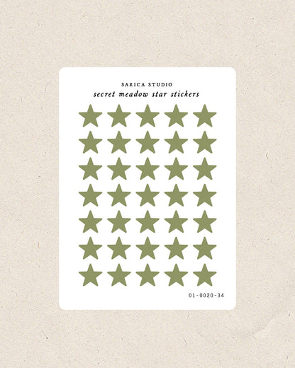 Sarica Studio - Star stickers