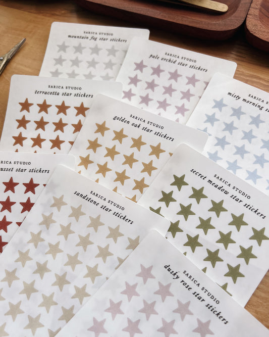 Sarica Studio - Star stickers