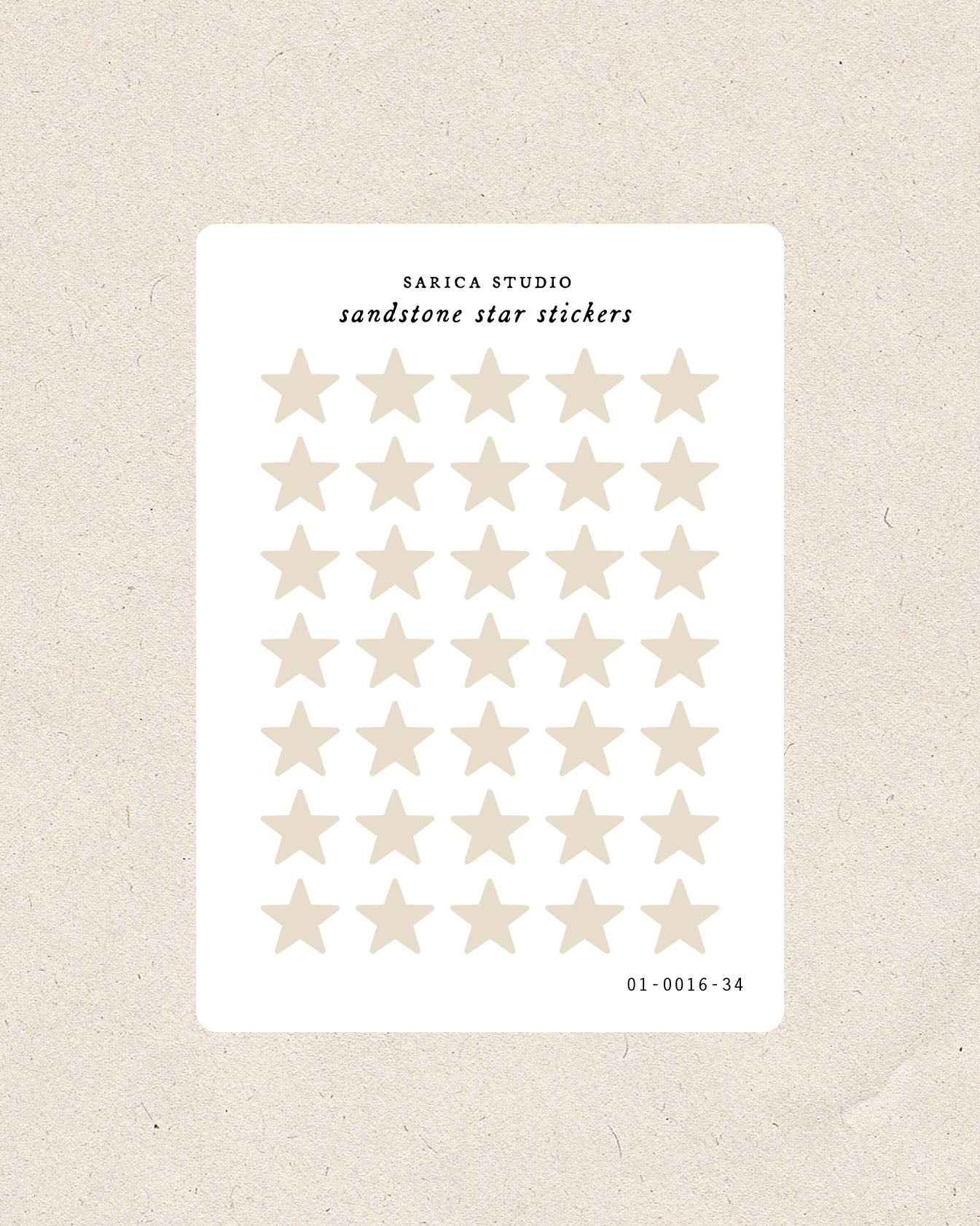 Sarica Studio - Star stickers