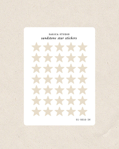 Sarica Studio - Star stickers