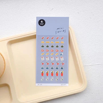113 - deco 07 stationery - Stickersheet