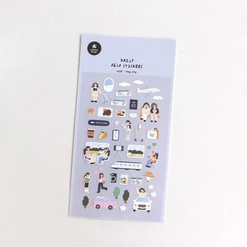 1158 - vlog trip - Stickersheet